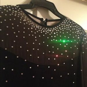 Vintage Elegant Formal dress Swarovski Chrystal